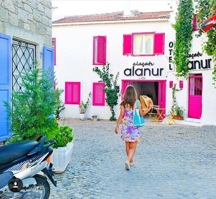 Alacati Alanur Otel المظهر الخارجي الصورة